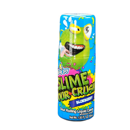 Ricky Joy Slime Sour Crush 1ct/ 1.85 oz Candy Sweet Snack Slime Sour Blueberry Cherry Strawberry Candies Trending